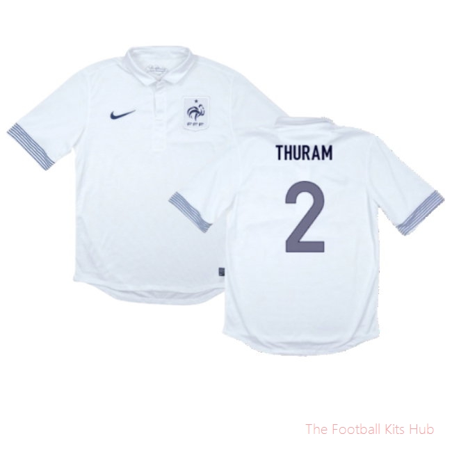 France 2012-13 Away Shirt (Excellent) (THURAM 2)-unisoccer store